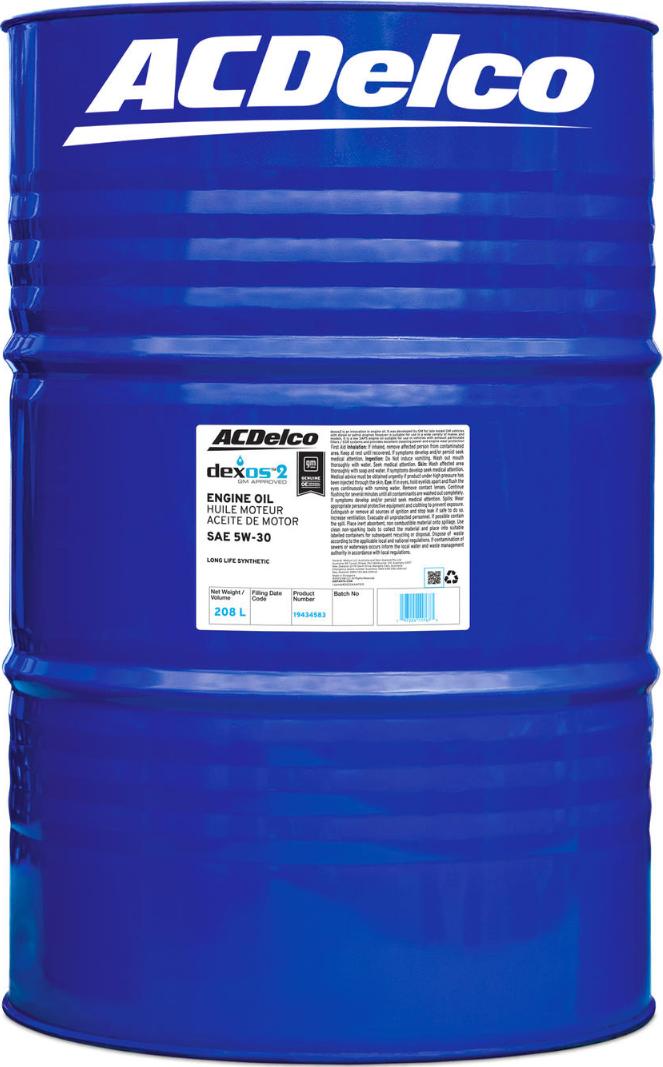ACDelco 19434583 - Моторна олива autozip.com.ua