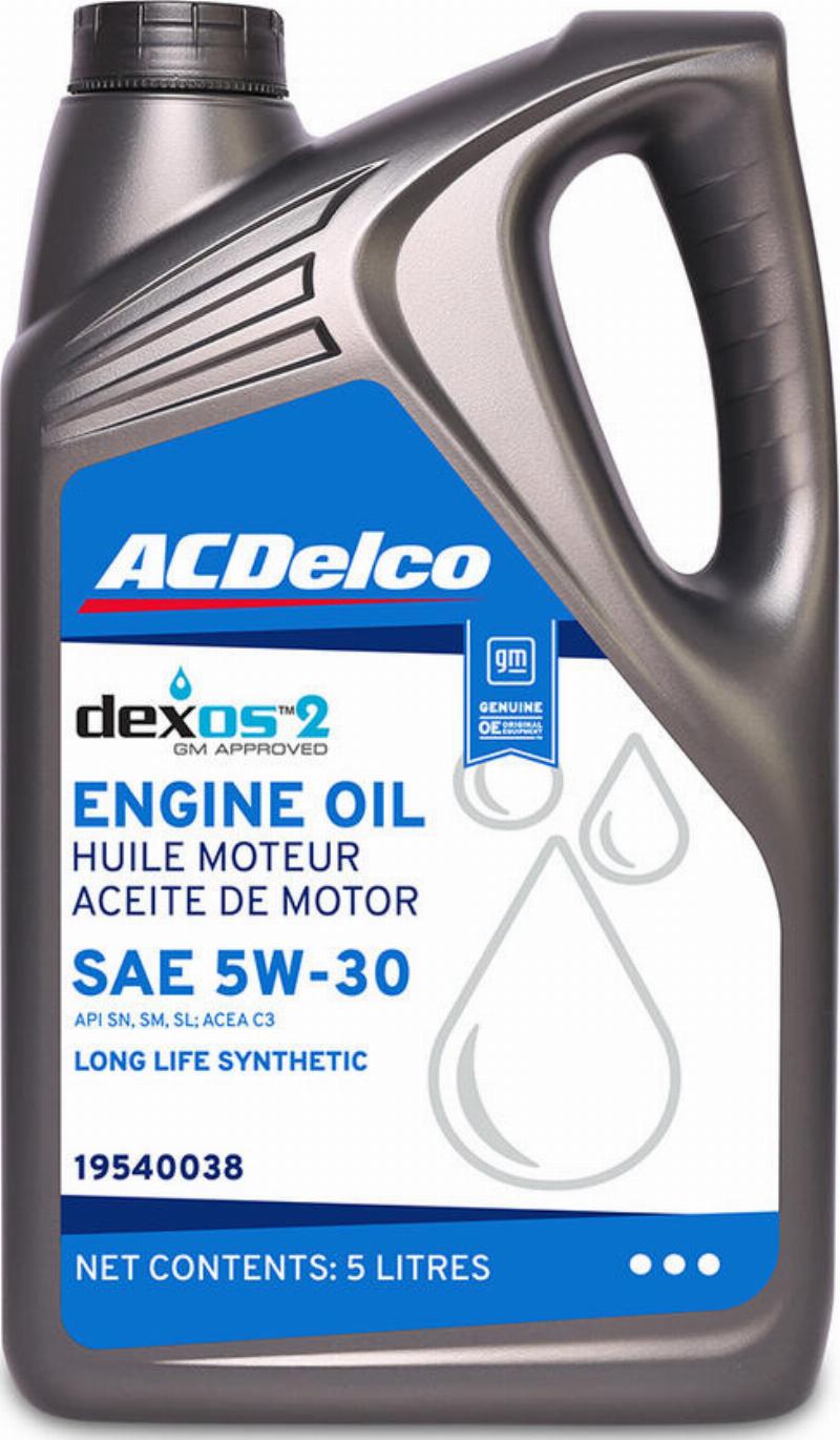ACDelco 19540038 - Моторна олива autozip.com.ua