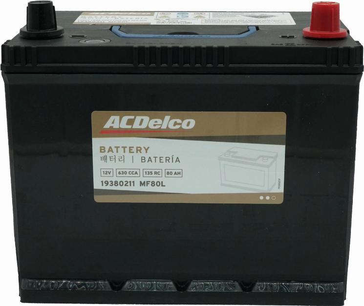 ACDelco 19380211 - Стартерна акумуляторна батарея, АКБ autozip.com.ua