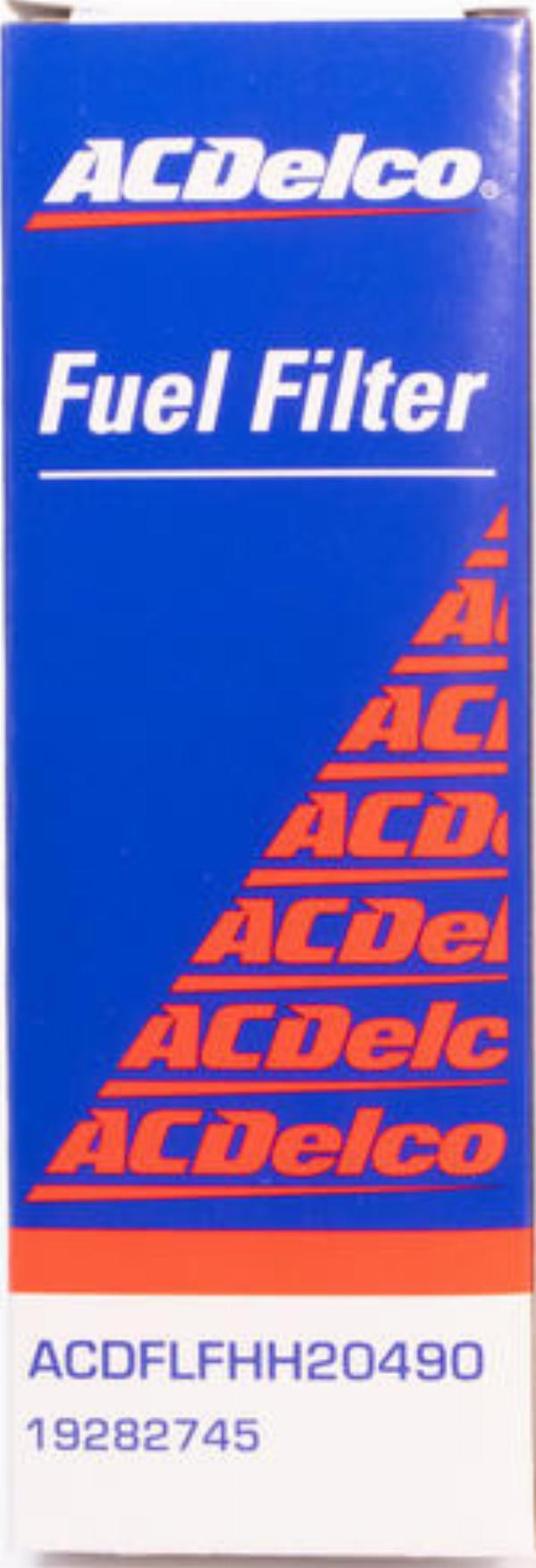 ACDelco 19282745 - Паливний фільтр autozip.com.ua