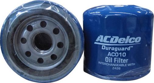ACDelco AC010 - Масляний фільтр autozip.com.ua