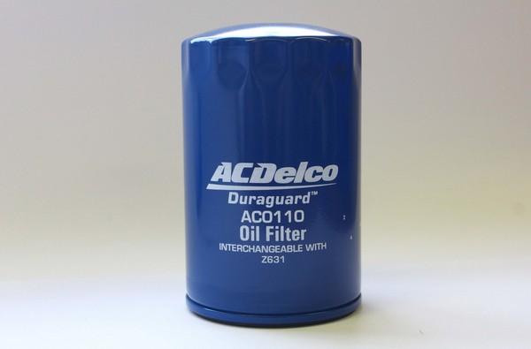 ACDelco AC0110 - Масляний фільтр autozip.com.ua