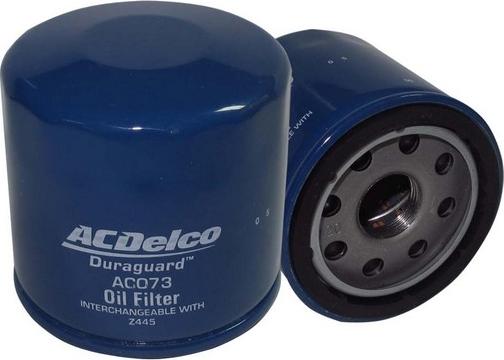 ACDelco AC073 - Масляний фільтр autozip.com.ua