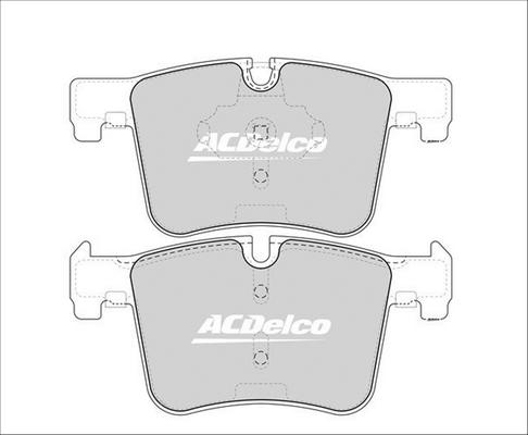ACDelco ACD2223 - Гальмівні колодки, дискові гальма autozip.com.ua