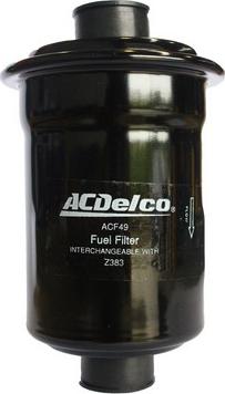 ACDelco ACF49 - Паливний фільтр autozip.com.ua