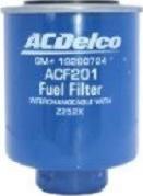ACDelco ACF201 - Паливний фільтр autozip.com.ua