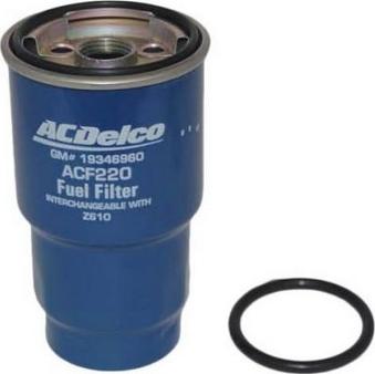 ACDelco ACF220 - Паливний фільтр autozip.com.ua