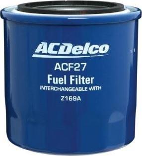 ACDelco ACF27 - Паливний фільтр autozip.com.ua