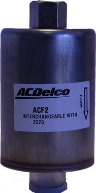 ACDelco ACF2 - Паливний фільтр autozip.com.ua
