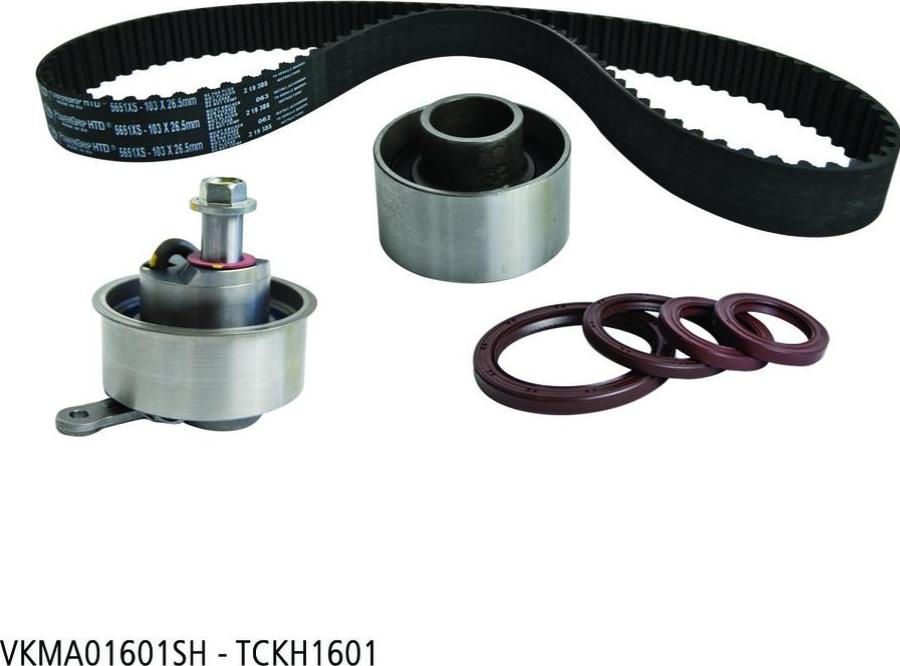 ACDelco ACTCKH1601 - Комплект ременя ГРМ autozip.com.ua