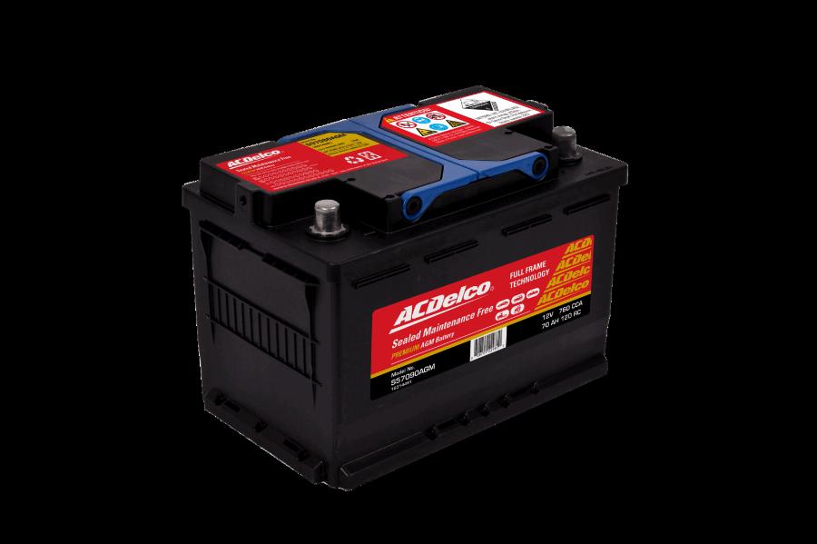 ACDelco S57090AGM - Стартерна акумуляторна батарея, АКБ autozip.com.ua