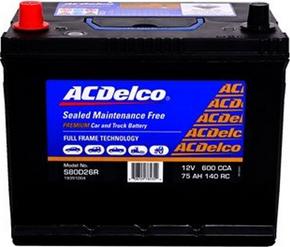 ACDelco S80D26R - Стартерна акумуляторна батарея, АКБ autozip.com.ua