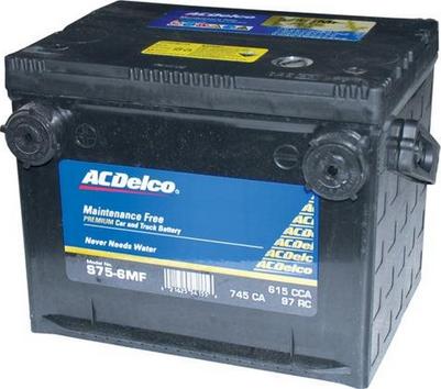 ACDelco S75-6MF - Стартерна акумуляторна батарея, АКБ autozip.com.ua