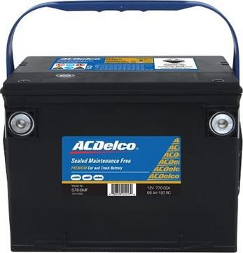 ACDelco S78-6MF - Стартерна акумуляторна батарея, АКБ autozip.com.ua