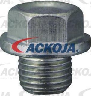 ACKOJA A52-0137 - Різьбова пробка, масляний піддон autozip.com.ua