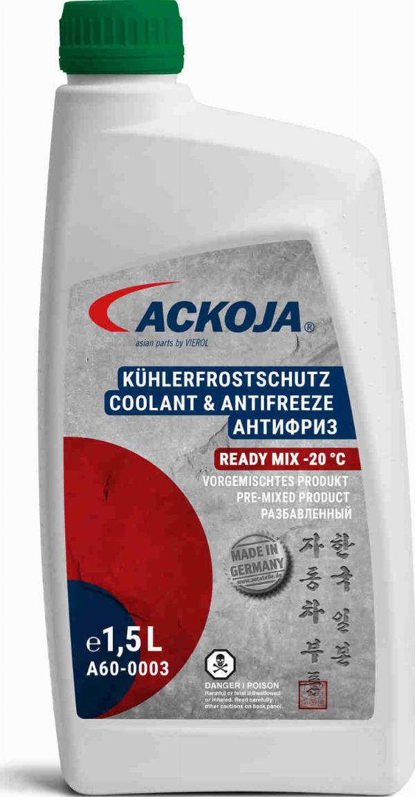 ACKOJA A60-0003 - Антифриз autozip.com.ua