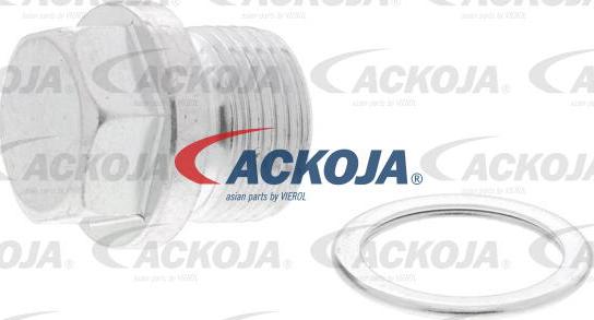 ACKOJA A63-0018 - Різьбова пробка, масляний піддон autozip.com.ua