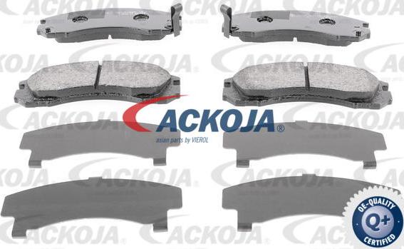 ACKOJA A37-0023 - Гальмівні колодки, дискові гальма autozip.com.ua
