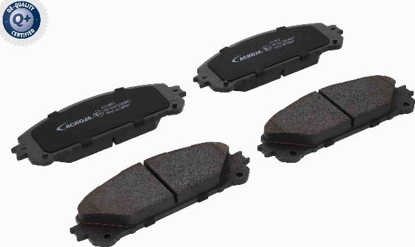 ACKOJA A70-9632 - Гальмівні колодки, дискові гальма autozip.com.ua