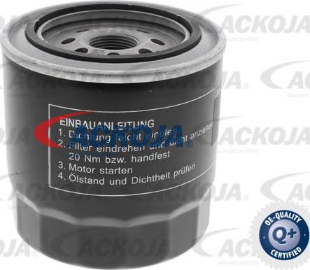 ACKOJA A70-0502 - Масляний фільтр autozip.com.ua