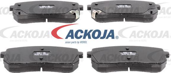 ACKOJAP A52-0145 - Гальмівні колодки, дискові гальма autozip.com.ua