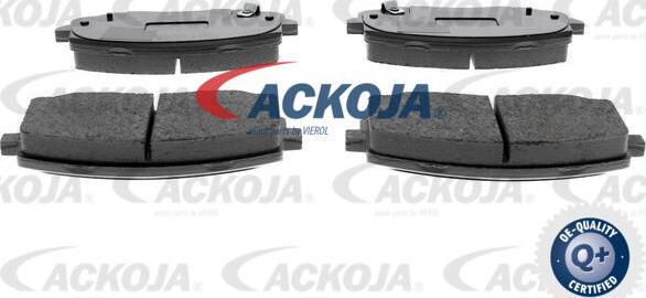 ACKOJAP A52-0141 - Гальмівні колодки, дискові гальма autozip.com.ua