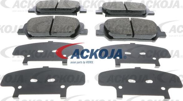 ACKOJAP A52-0294 - Гальмівні колодки, дискові гальма autozip.com.ua