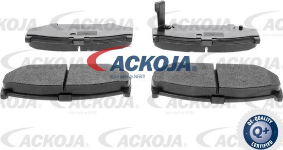 ACKOJAP A64-0014 - Гальмівні колодки, дискові гальма autozip.com.ua