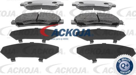 ACKOJAP A38-0036 - Гальмівні колодки, дискові гальма autozip.com.ua