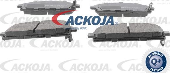 ACKOJAP A38-0147 - Гальмівні колодки, дискові гальма autozip.com.ua