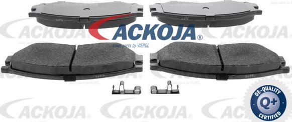 ACKOJAP A37-0011 - Гальмівні колодки, дискові гальма autozip.com.ua