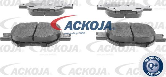 ACKOJAP A70-0053 - Гальмівні колодки, дискові гальма autozip.com.ua