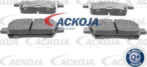 ACKOJAP A70-0033 - Гальмівні колодки, дискові гальма autozip.com.ua