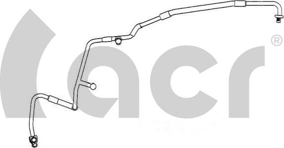 ACR 119236 - Трубопровід високого / низького тиску, кондиціонер autozip.com.ua