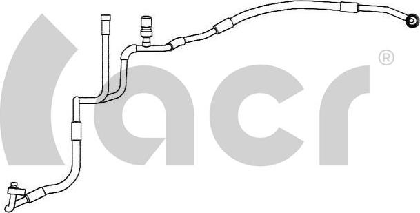 ACR 119238 - Трубопровід високого / низького тиску, кондиціонер autozip.com.ua