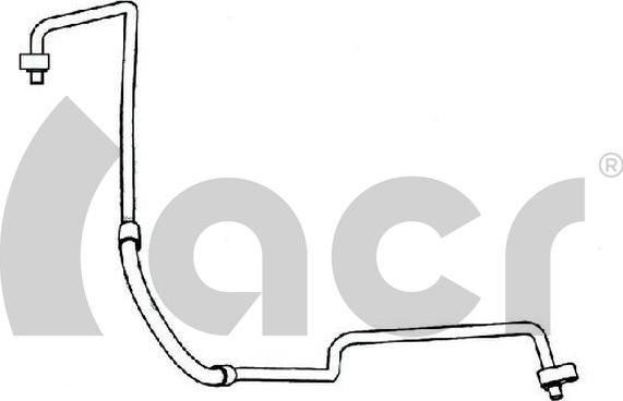 ACR 119271 - Трубопровід високого / низького тиску, кондиціонер autozip.com.ua