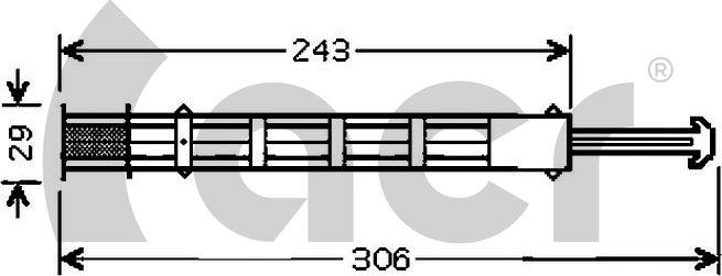 ACR 170609 - Осушувач, кондиціонер autozip.com.ua