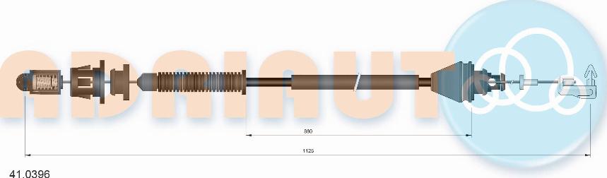 Adriauto 41.0396 - Тросик газу autozip.com.ua