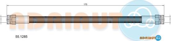 Adriauto 55.1285 - Гальмівний шланг autozip.com.ua