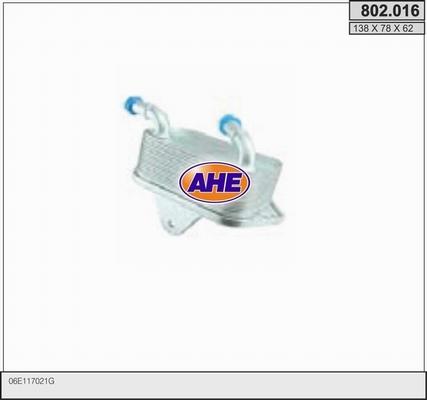 AHE 802.016 - Масляний радіатор, рухове масло autozip.com.ua