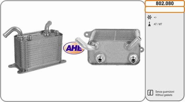 AHE 802.080 - Масляний радіатор, моторна олія autozip.com.ua