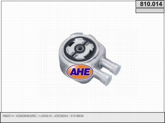 AHE 810.014 - Масляний радіатор, рухове масло autozip.com.ua