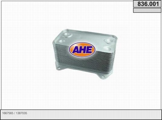 AHE 836.001 - Масляний радіатор, рухове масло autozip.com.ua