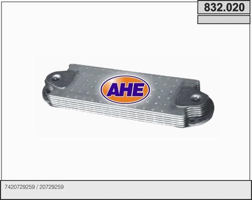 AHE 832.020 - Масляний радіатор, рухове масло autozip.com.ua