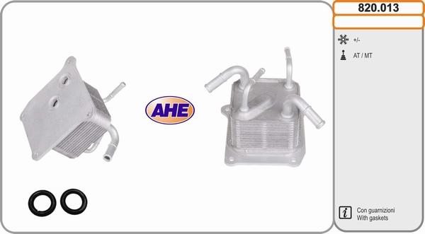 AHE 820.013 - Масляний радіатор, моторна олія autozip.com.ua