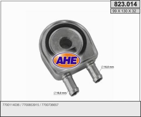 AHE 823.014 - Масляний радіатор, рухове масло autozip.com.ua
