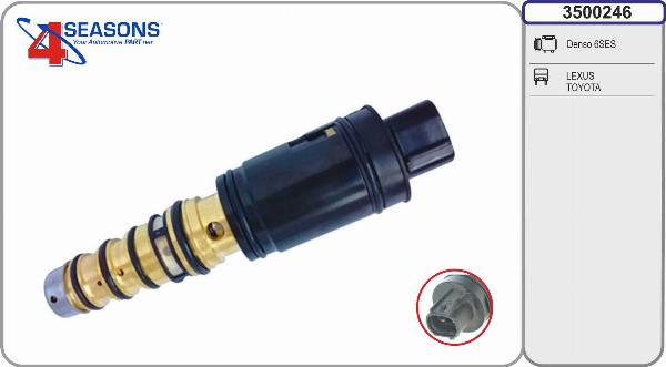 AHE 3500246 - Регулюючий клапан, компресор autozip.com.ua