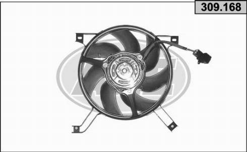 AHE 309.168 - Вентилятор, охолодження двигуна autozip.com.ua
