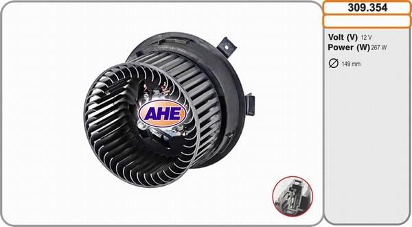 AHE 309.354 - Вентилятор салону autozip.com.ua
