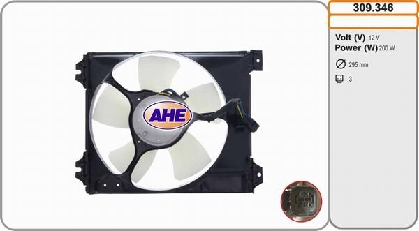 AHE 309.353 - Вентилятор, охолодження двигуна autozip.com.ua